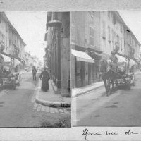 Une double vue stéréoscopique, à voir dans une visionneuse binoculaire pour (…)