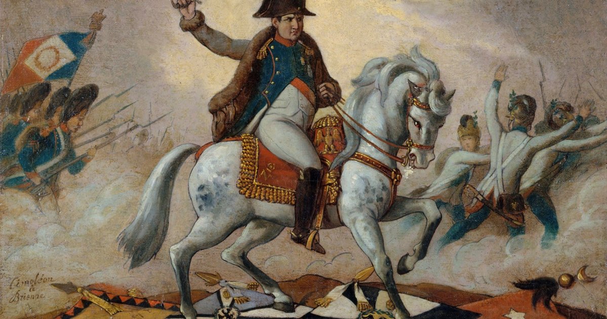 Figurine Napoléon à Cheval – 1er Empire, 1811, Plomb Peint, 60mm, ARTIG+, Lituanie