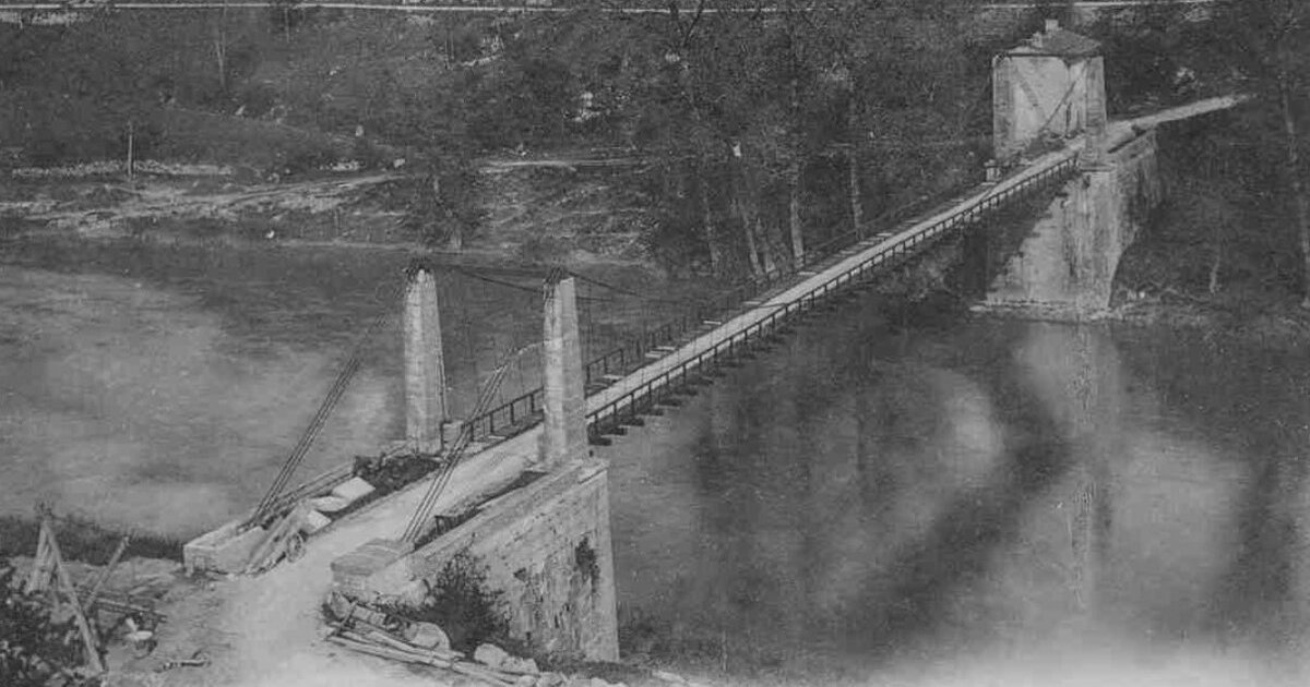 Le Pont De Serri res sur Ain Chroniques De Bresse le-pont-de-serri-res-sur-ain-chroniques-de-bresse